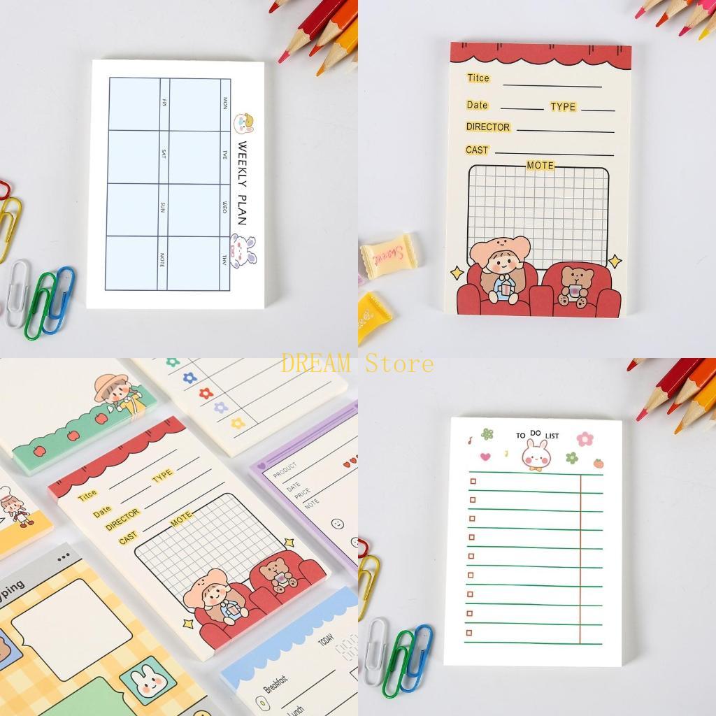 Office Stationery Supply List - Scheurbare niet-plakkerige notities Fruit Hand Account