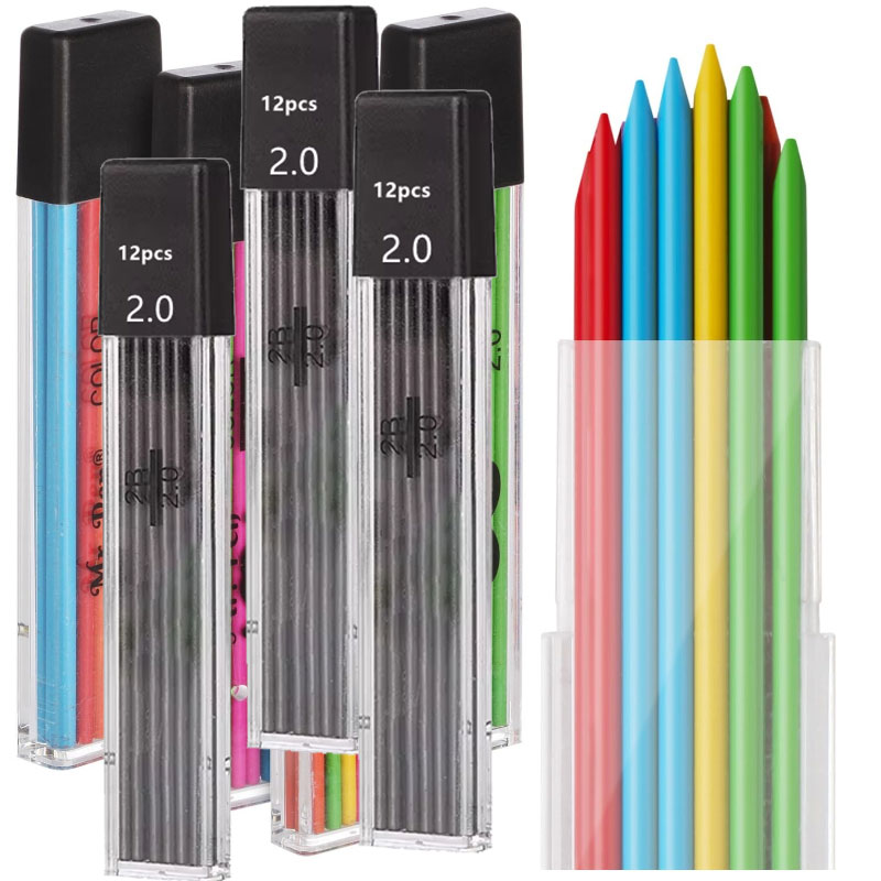 Mechanical Pencil Lead - 2,0 mm mechanische potloden loodvullingen 2B