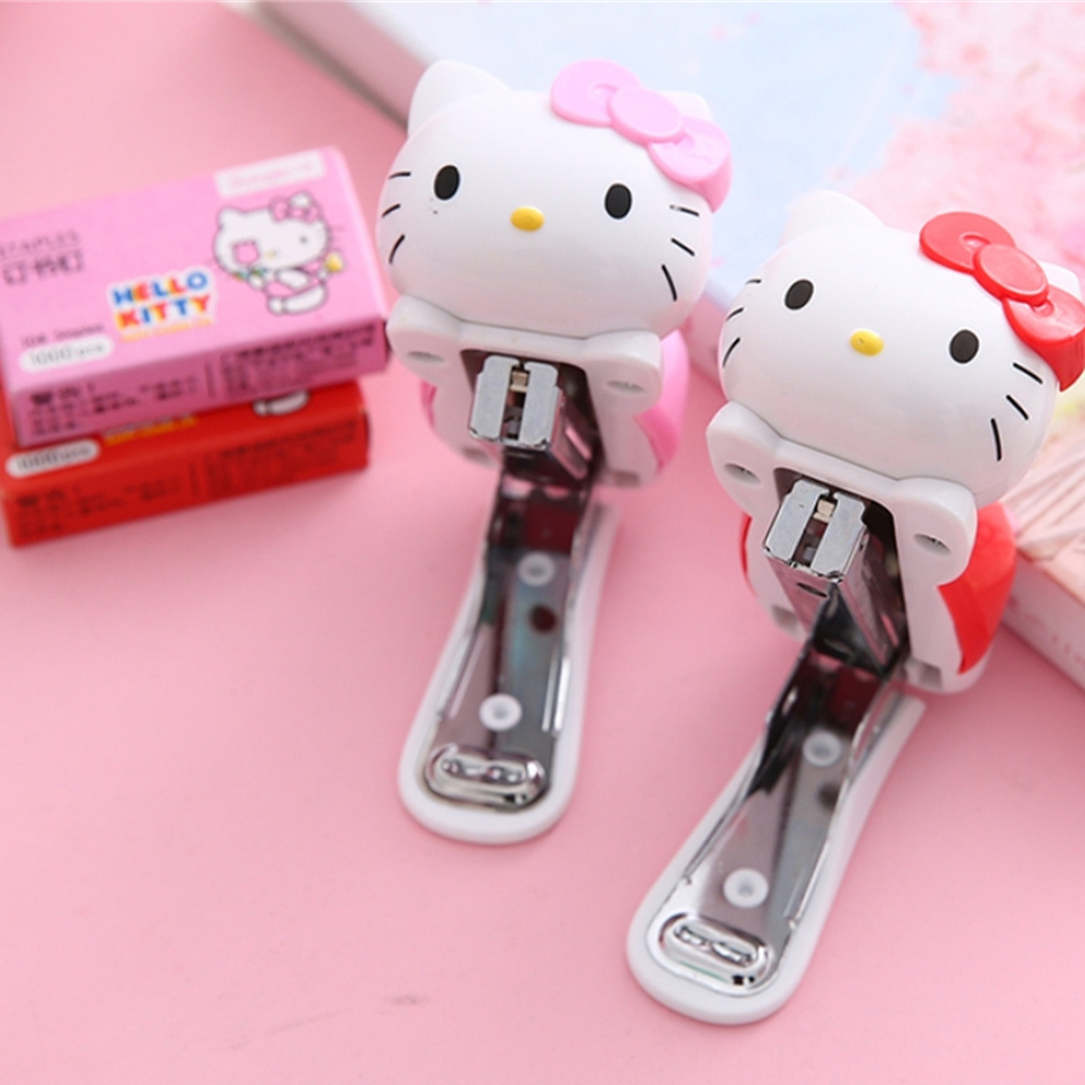 Office Supply Office Stationery Items - Echte Sanrio Anime Nietmachine Set Hello