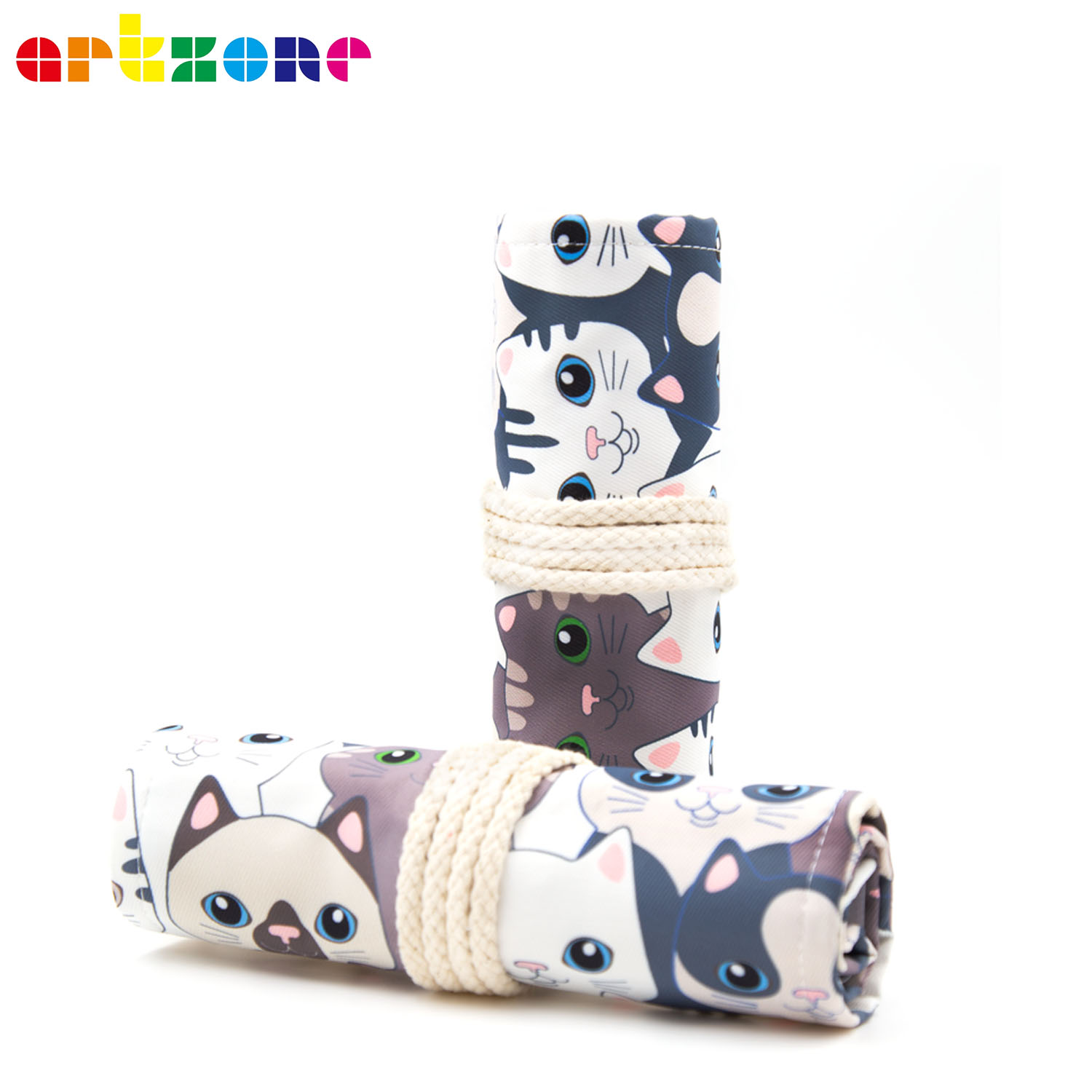 Pen Pouch Roll - 48 Gaten Etui Kunst Pen Tas
