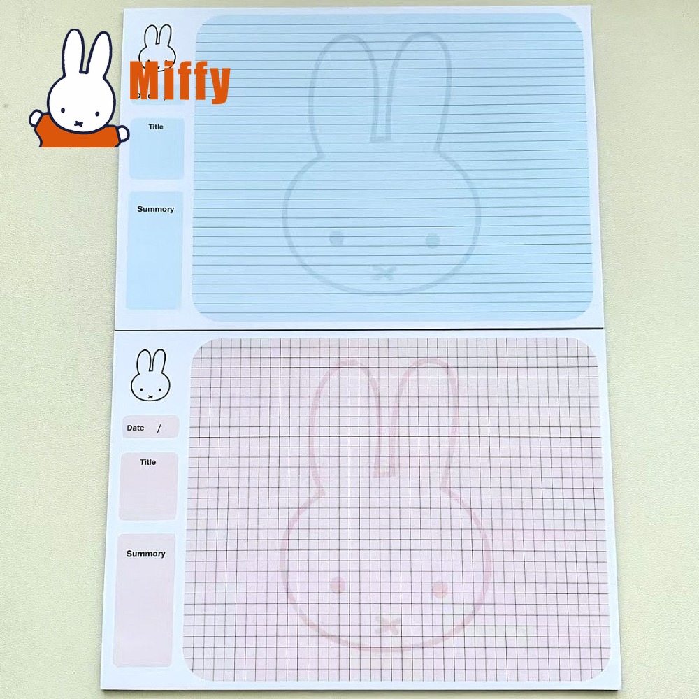 Office Supply Office Stationery Items - Kawaii Miffy Memo Pad Schattig Konijn