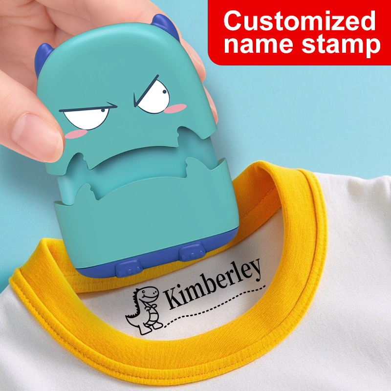 Self Inking Stamp - Gepersonaliseerde studentennaamstempel - aangepaste waterdichte zegel,