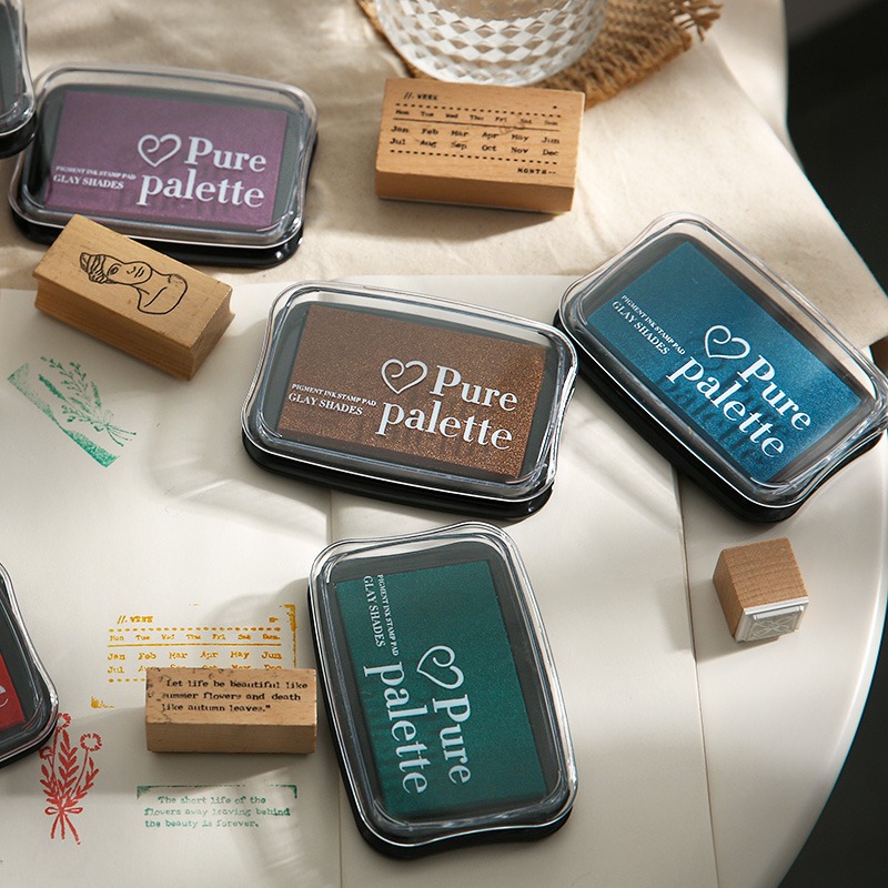 Self Inking Stamp - Vintage kleur stempelkussen voor stencil scrapbooking