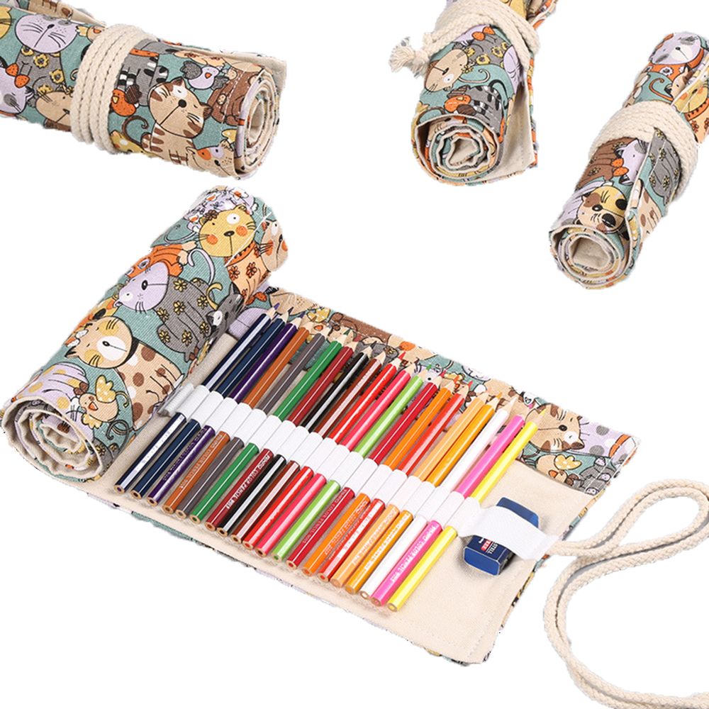 Cartoon jongens meisjes rollen - Pen Pouch Roll recensie en prijs