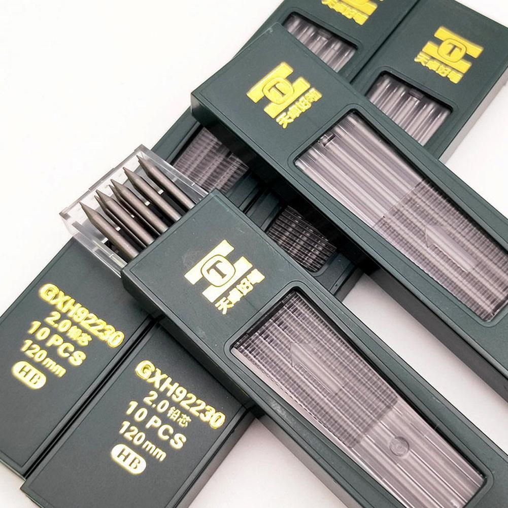 Hot 10 Stks/doos 2Mm 2B Hb Zwa - Mechanical Pencil Lead recensie en prijs