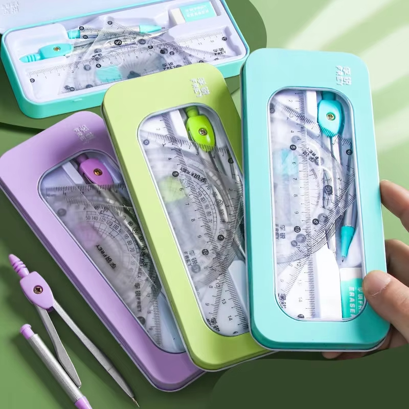 Wiskunde meetkunde set met ijz - Compass Geometry Set recensie en prijs