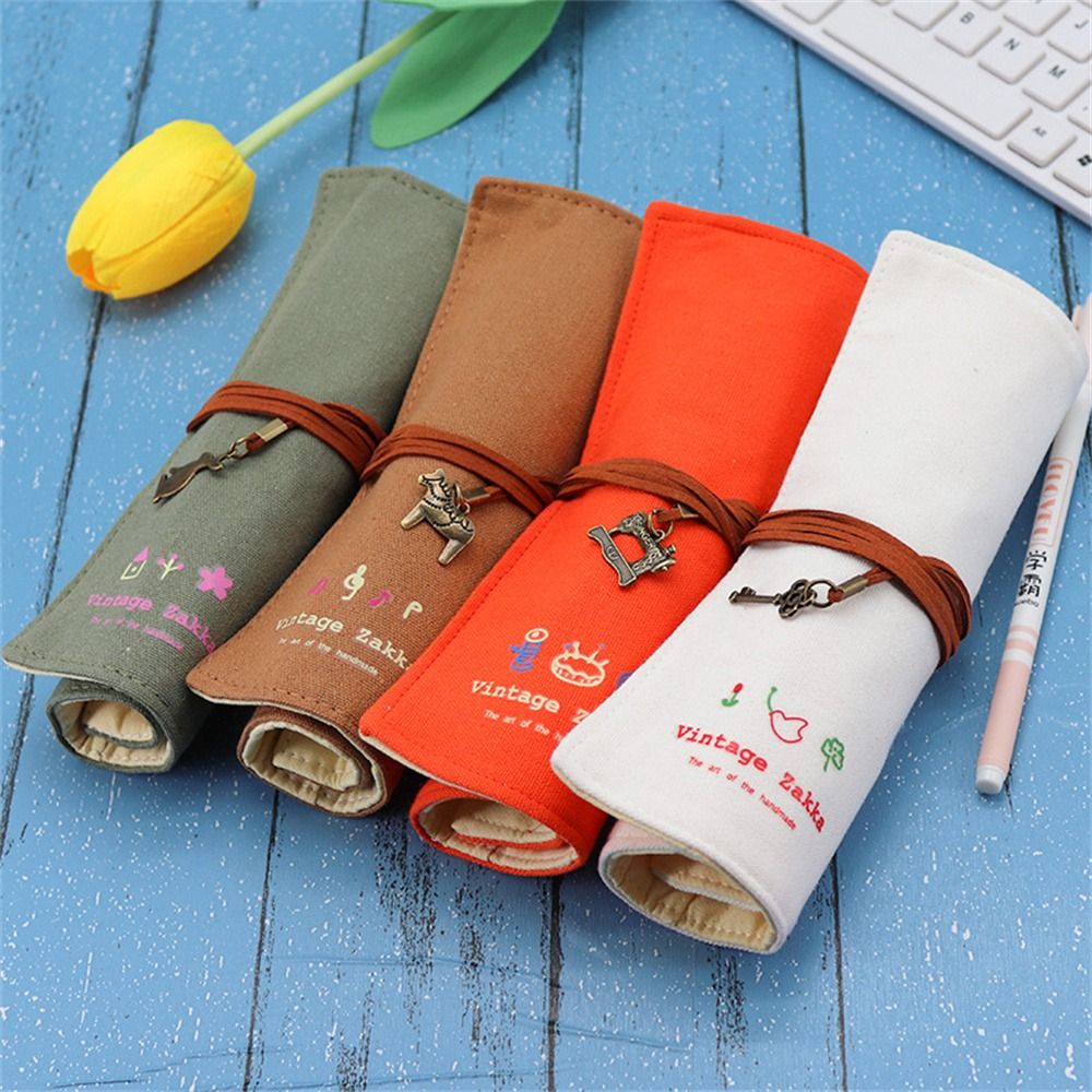 12-gaats etui voor potloden, r - Pen Pouch Roll recensie en prijs