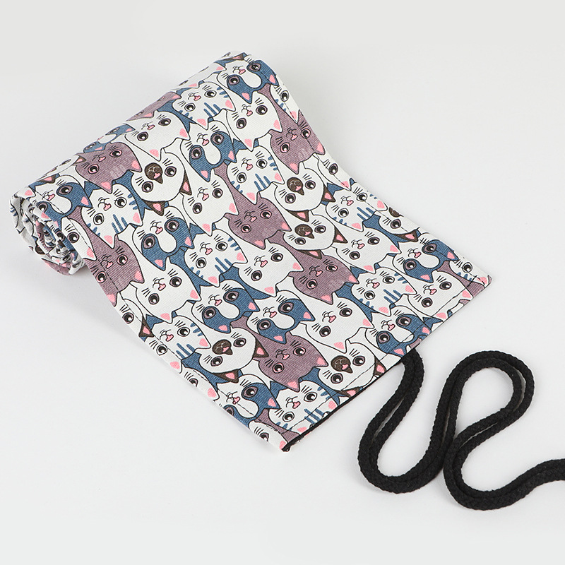 72 Slots School Etui Roll Etui - Pen Pouch Roll recensie en prijs