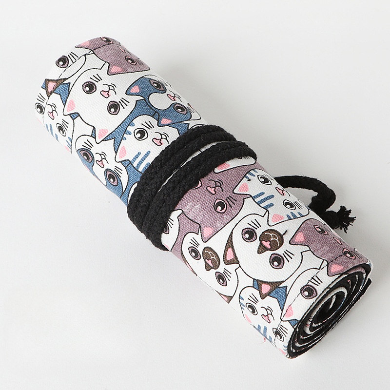 72 Slots School Etui Roll Etui - Pen Pouch Roll recensie en prijs