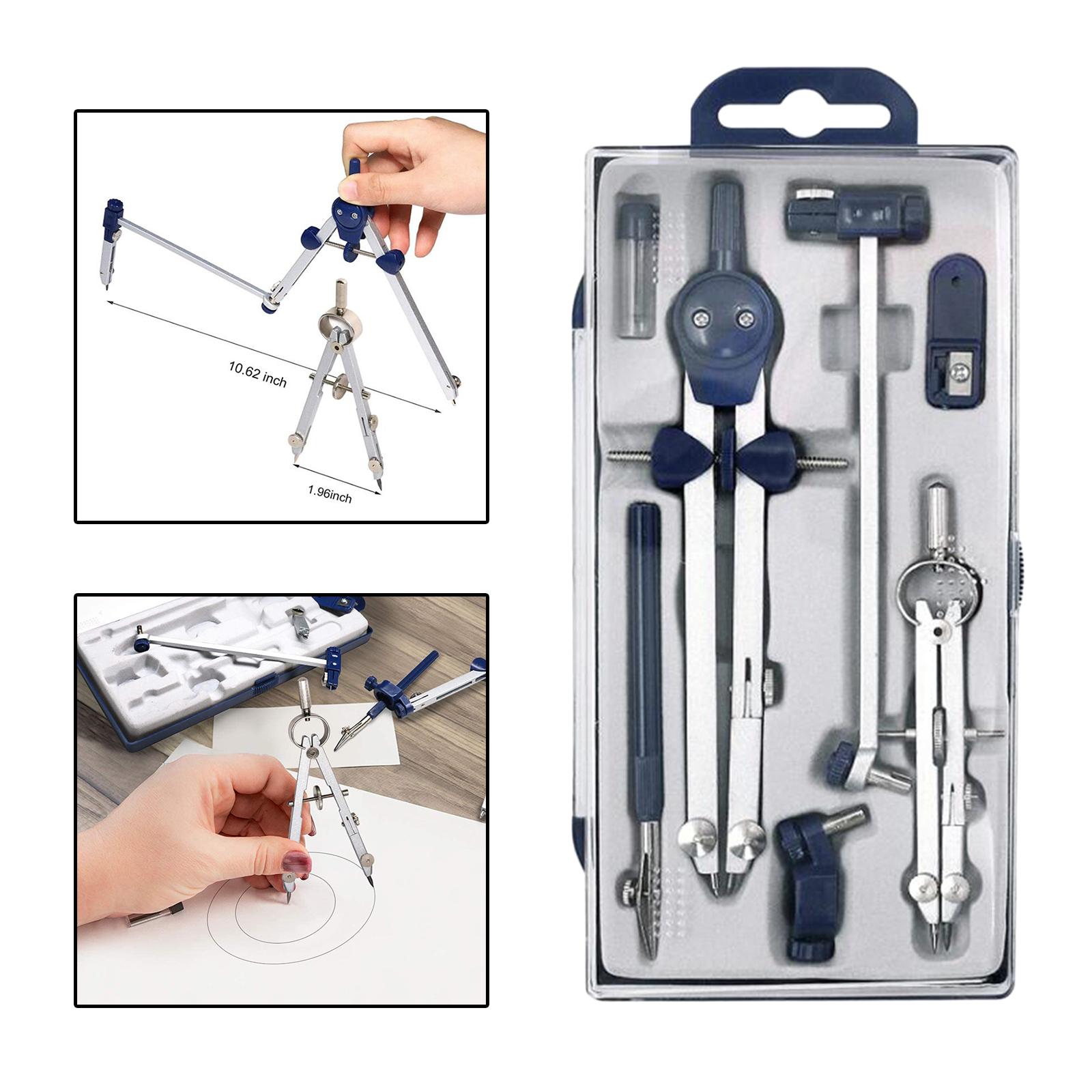 7 Stuks Geometrie Set, Geometr - Compass Geometry Set recensie en prijs