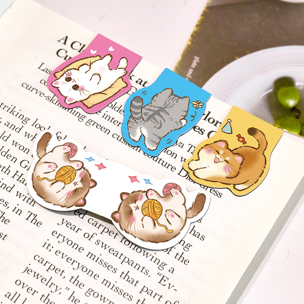 2 stks/set Leuke Kat Magnetisc - Bookmark Magnetic Clip recensie en prijs