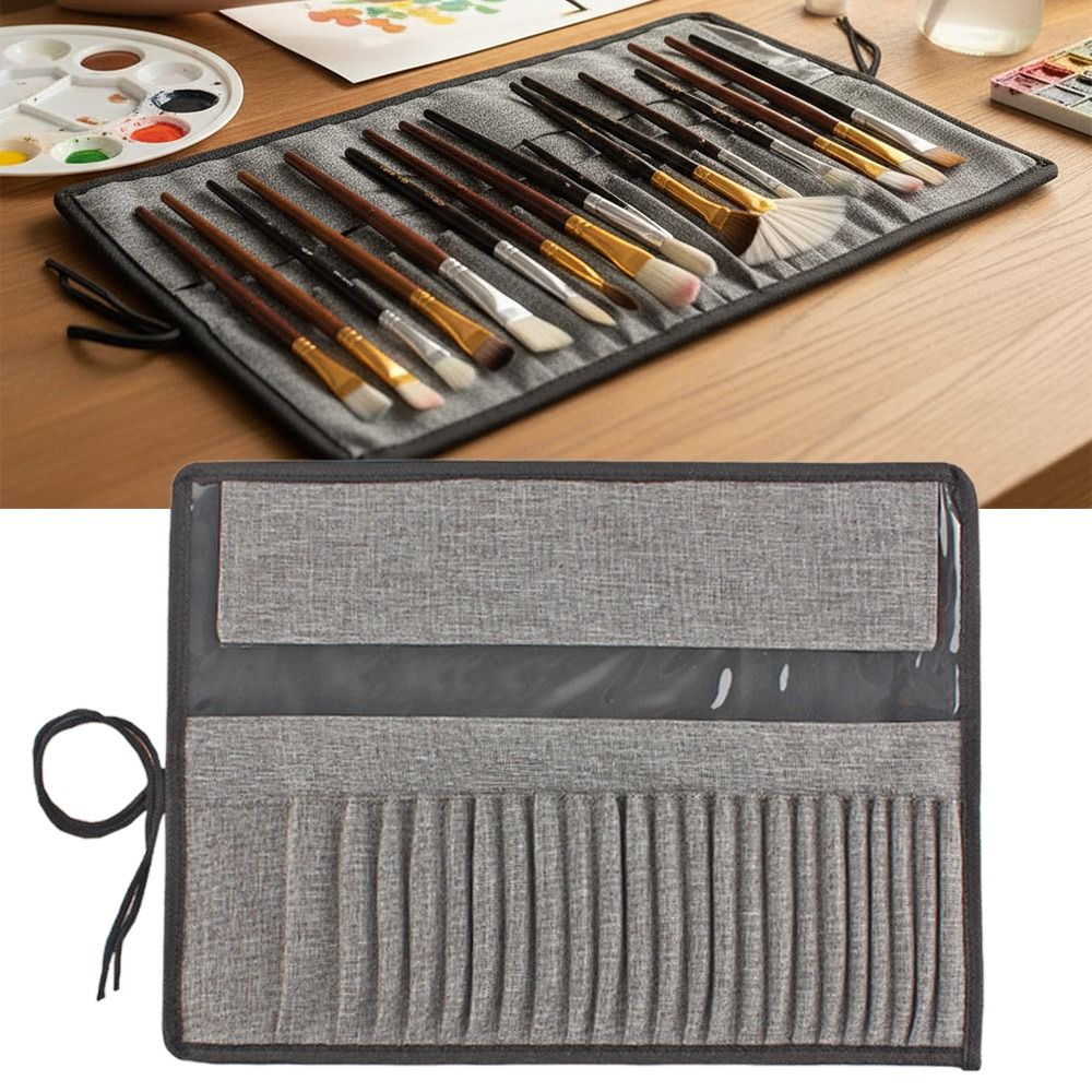 Opbergtas voor schilderborstel - Pen Pouch Roll recensie en prijs