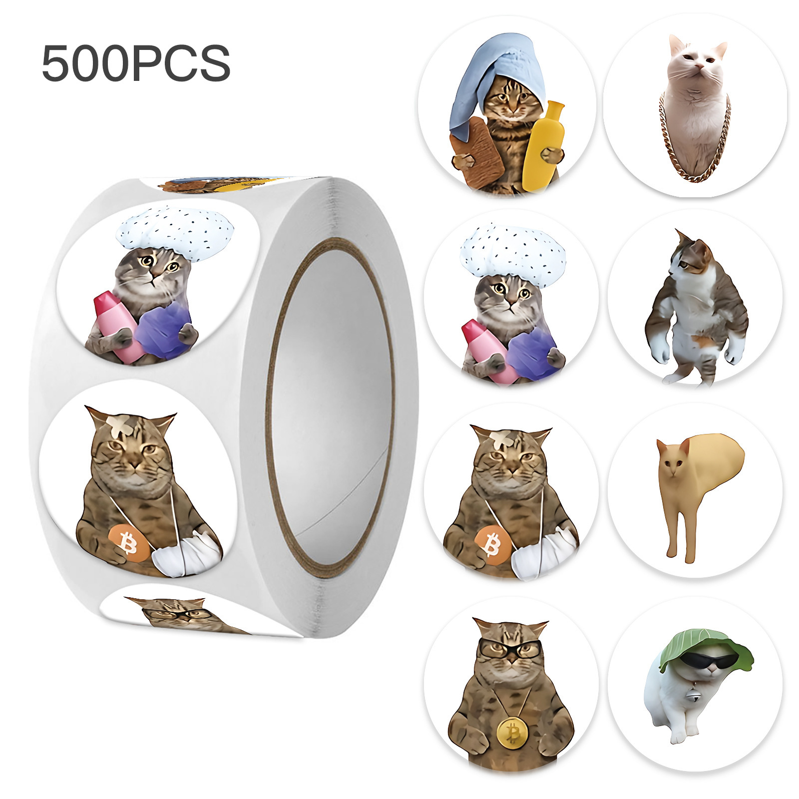 100-500 stuks grappige kat gra - Memo Pad Sticky recensie en prijs