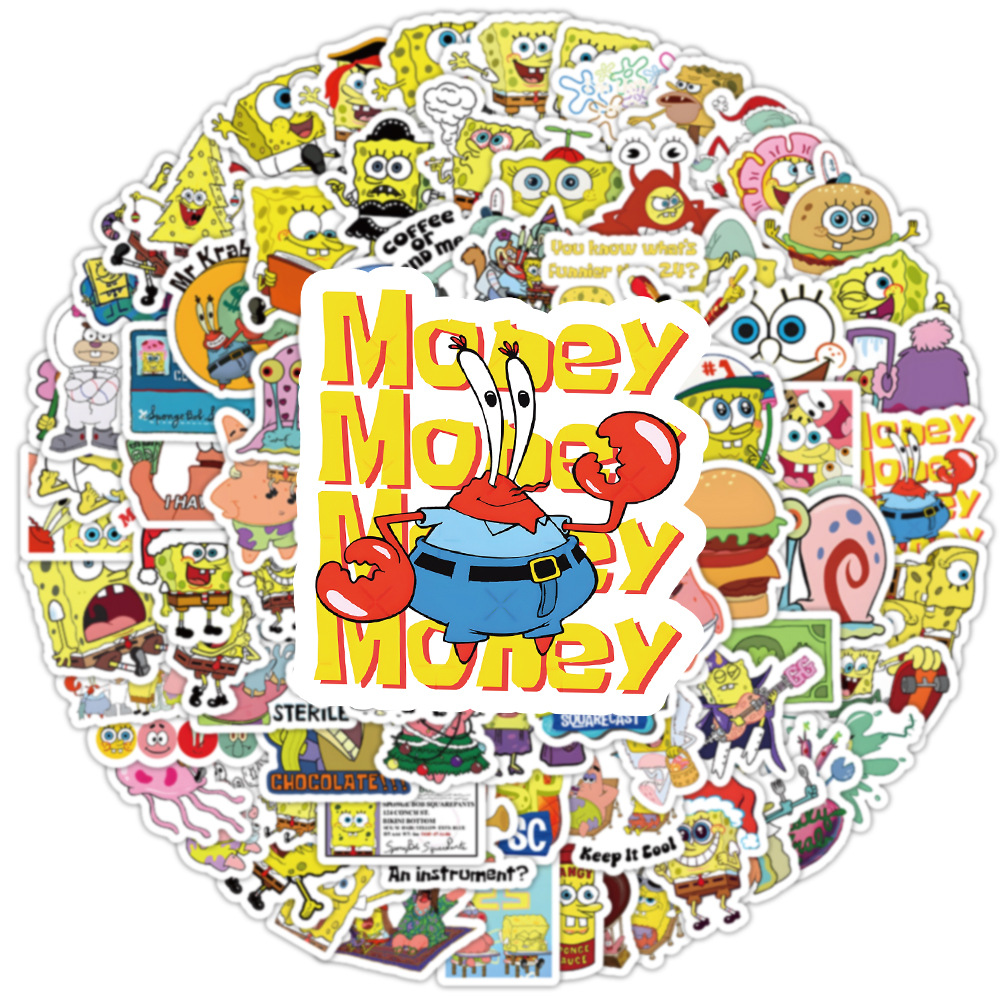 100 stuks Kawaii SpongeBob Car - Memo Pad Sticky recensie en prijs