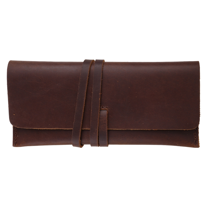 Handgemaakte Koeienhuid Ledere - Pen Pouch Roll recensie en prijs