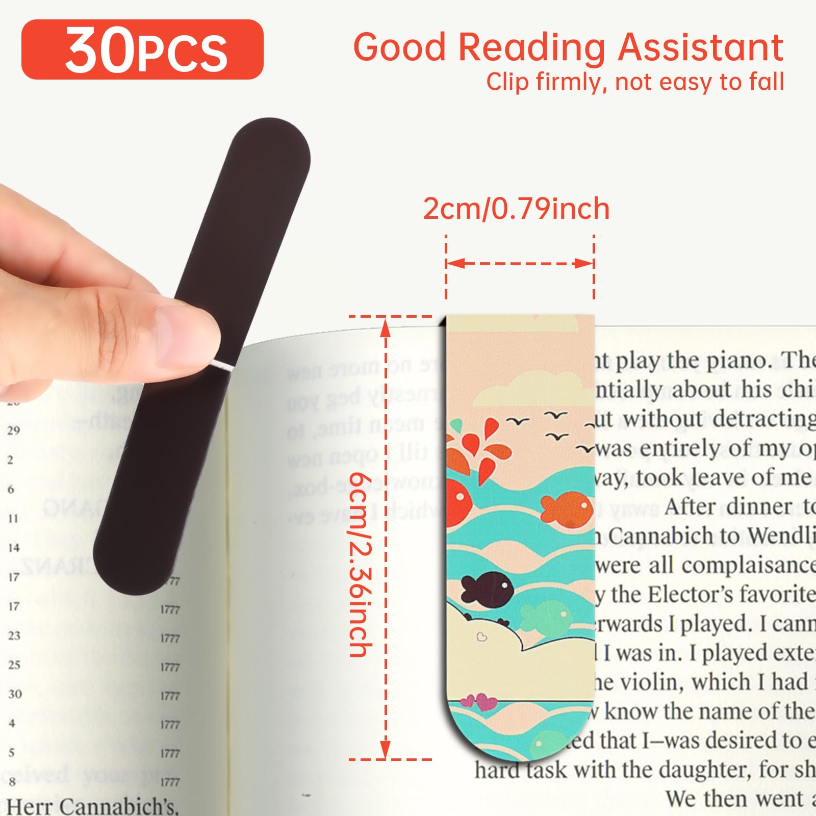 18pcs/30pcs magnetische bladwi - Bookmark Magnetic Clip recensie en prijs