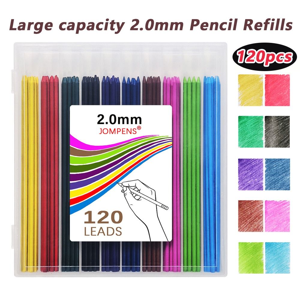 120 stuks 2,0 mm potloodvullin - Mechanical Pencil Lead recensie en prijs