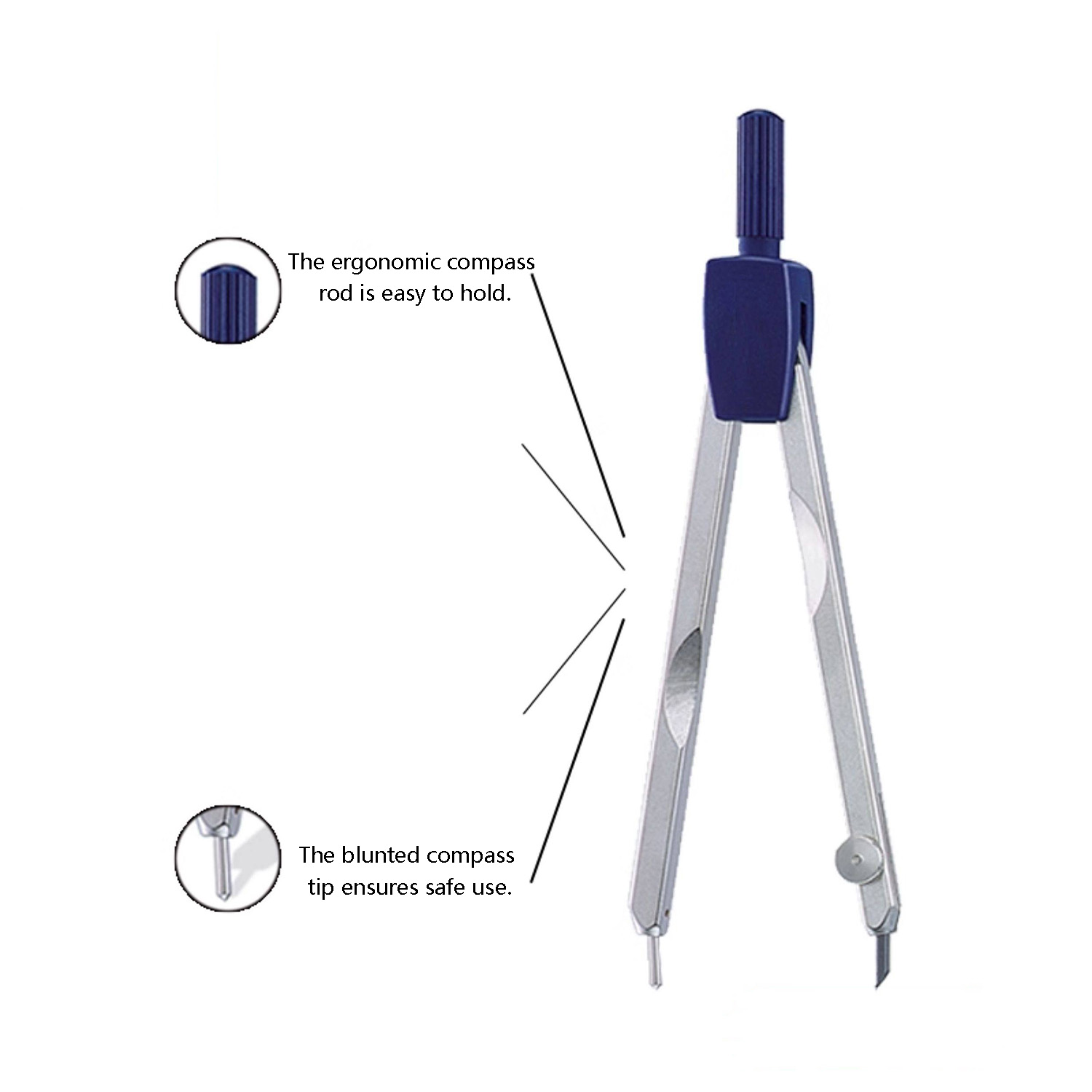 10-delige meetkunde wiskunde s - Compass Geometry Set recensie en prijs