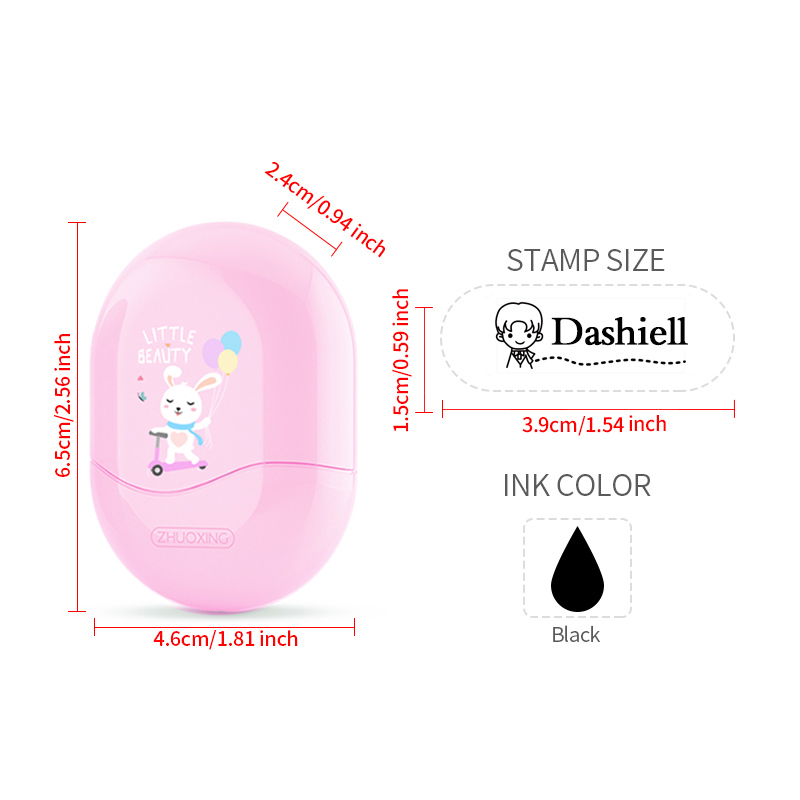 Gepersonaliseerde studentennaa - Self Inking Stamp recensie en prijs