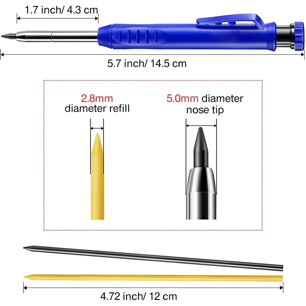 Solide timmermanspotloodset Ho - Mechanical Pencil Lead recensie en prijs