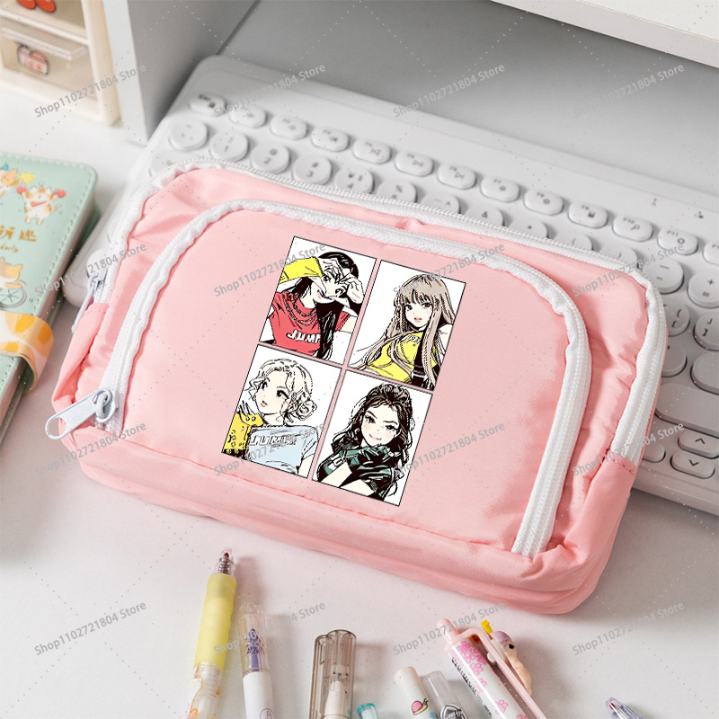BlackPink canvas etui met grot - Stationery Warehouse recensie en prijs