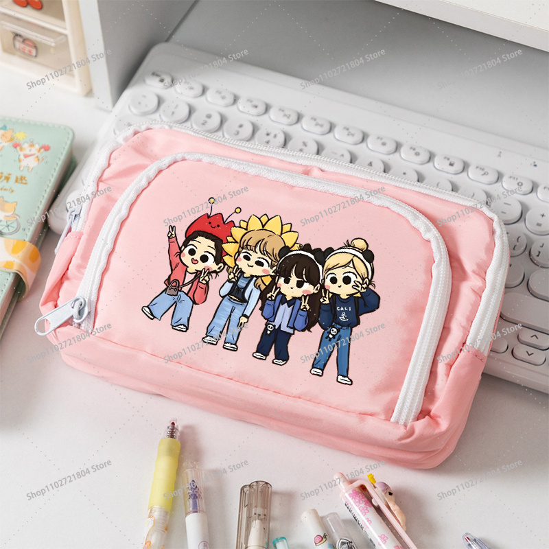 BlackPink canvas etui met grot - Stationery Warehouse recensie en prijs