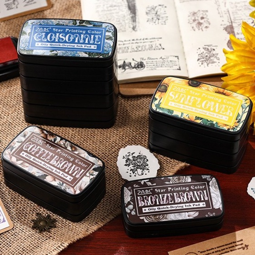 Draagbare kleurrijke inktkusse - Self Inking Stamp recensie en prijs