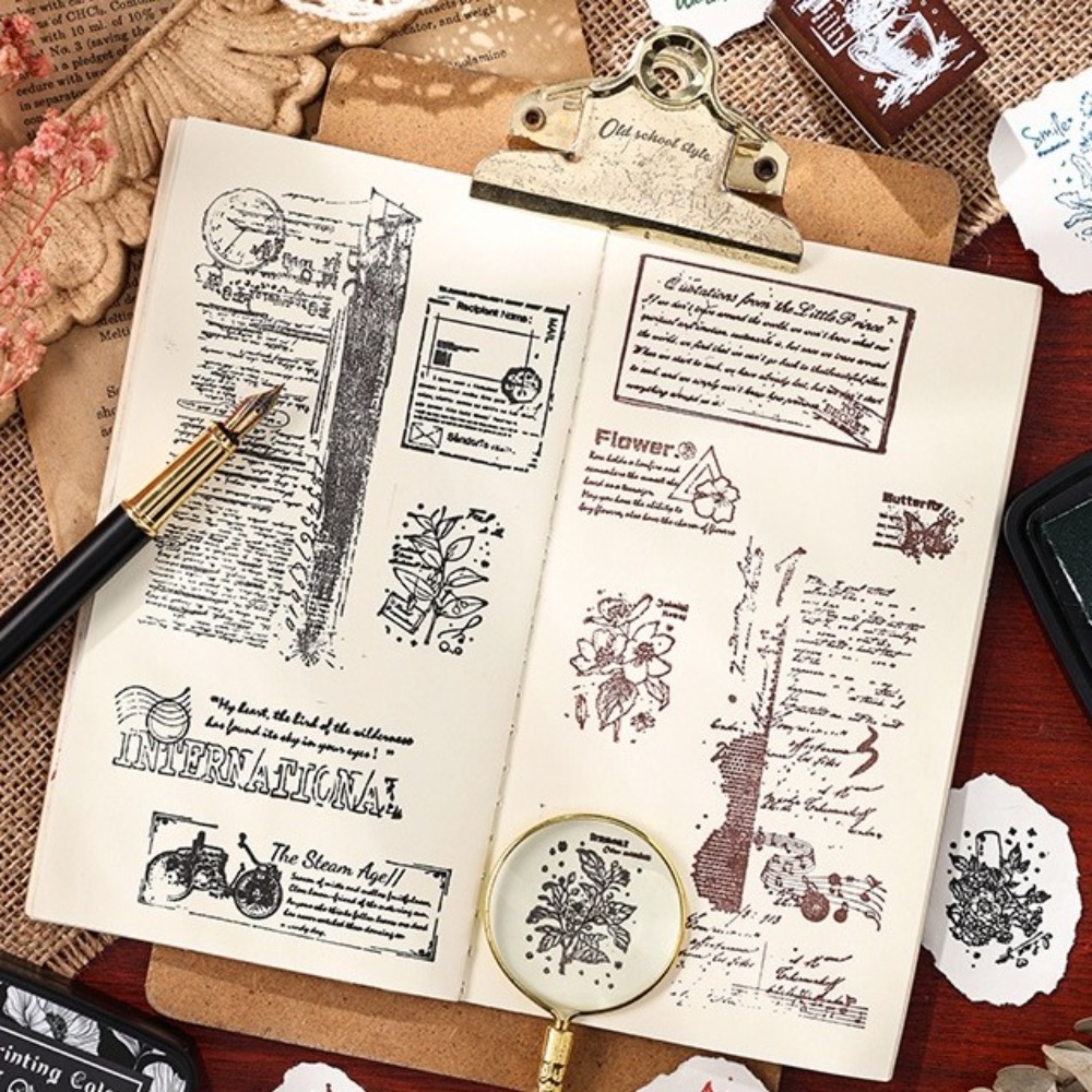 Draagbare kleurrijke inktkusse - Self Inking Stamp recensie en prijs