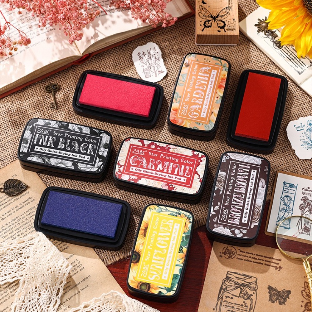 Draagbare kleurrijke inktkusse - Self Inking Stamp recensie en prijs