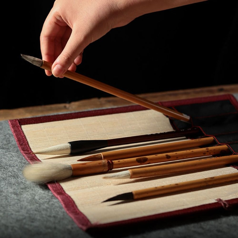 Hoge kwaliteit bamboe schilder - Pen Pouch Roll recensie en prijs