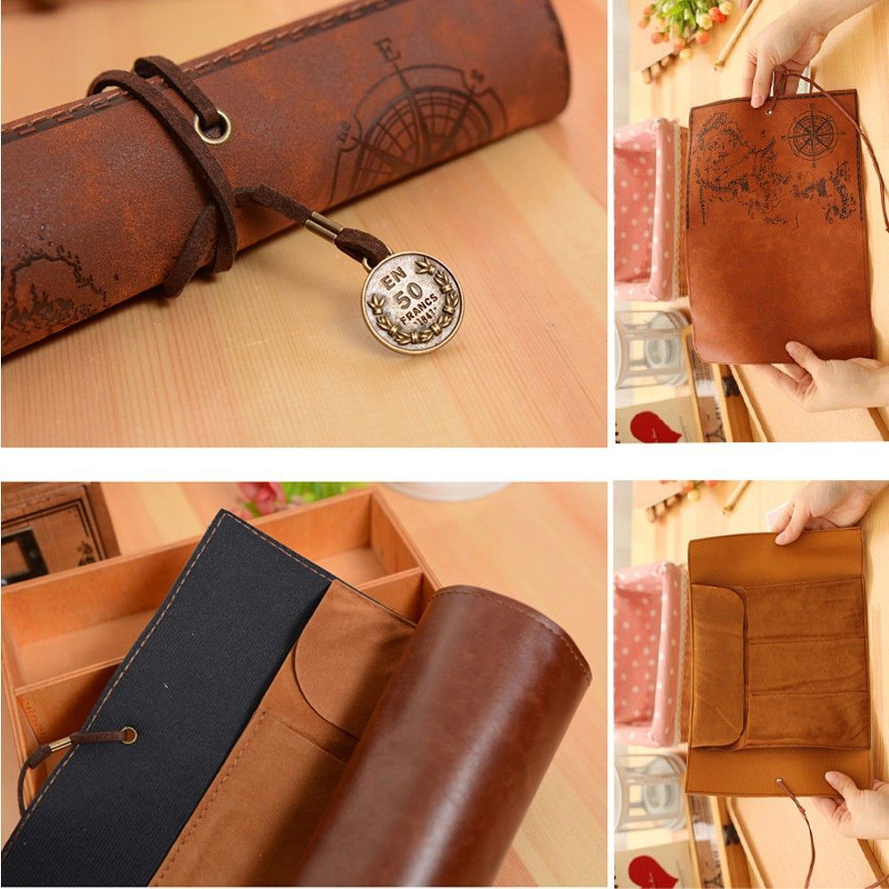Unieke retro luxe schattenkaar - Pen Pouch Roll recensie en prijs