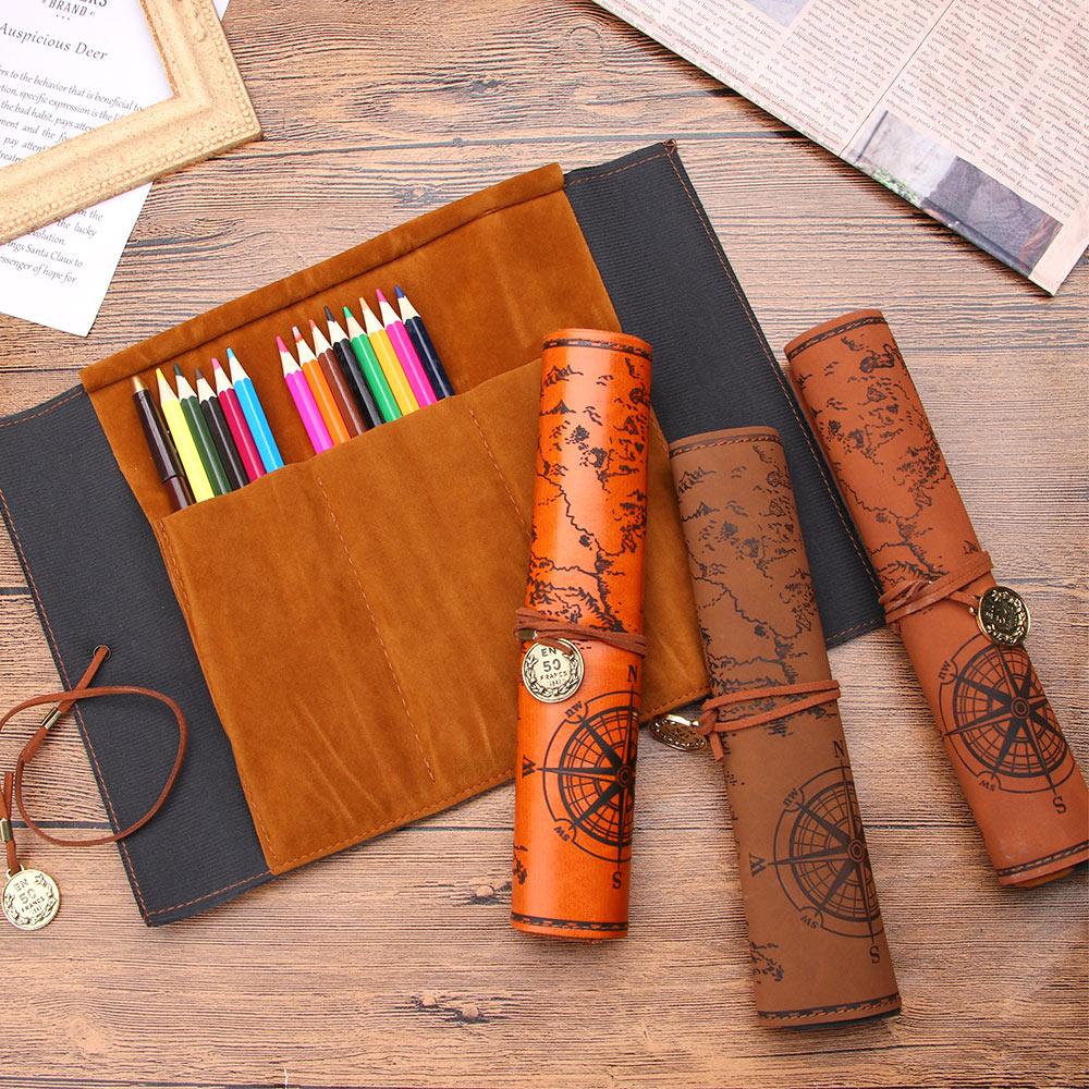 Unieke retro luxe schattenkaar - Pen Pouch Roll recensie en prijs