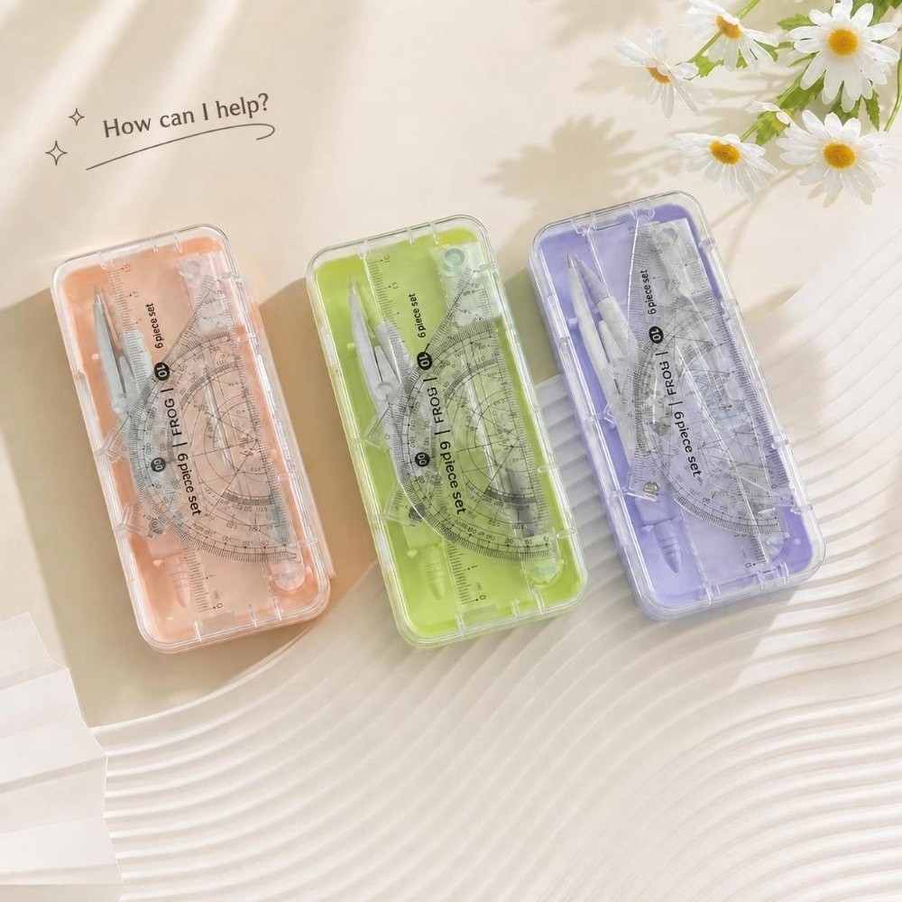 2/7-delige draagbare tulpen-vo - Compass Geometry Set recensie en prijs