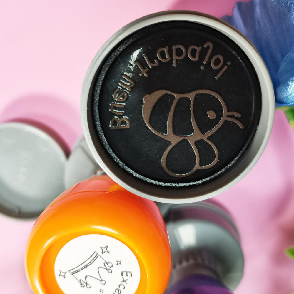 Kleur 3-delig groot Spaans aan - Self Inking Stamp recensie en prijs