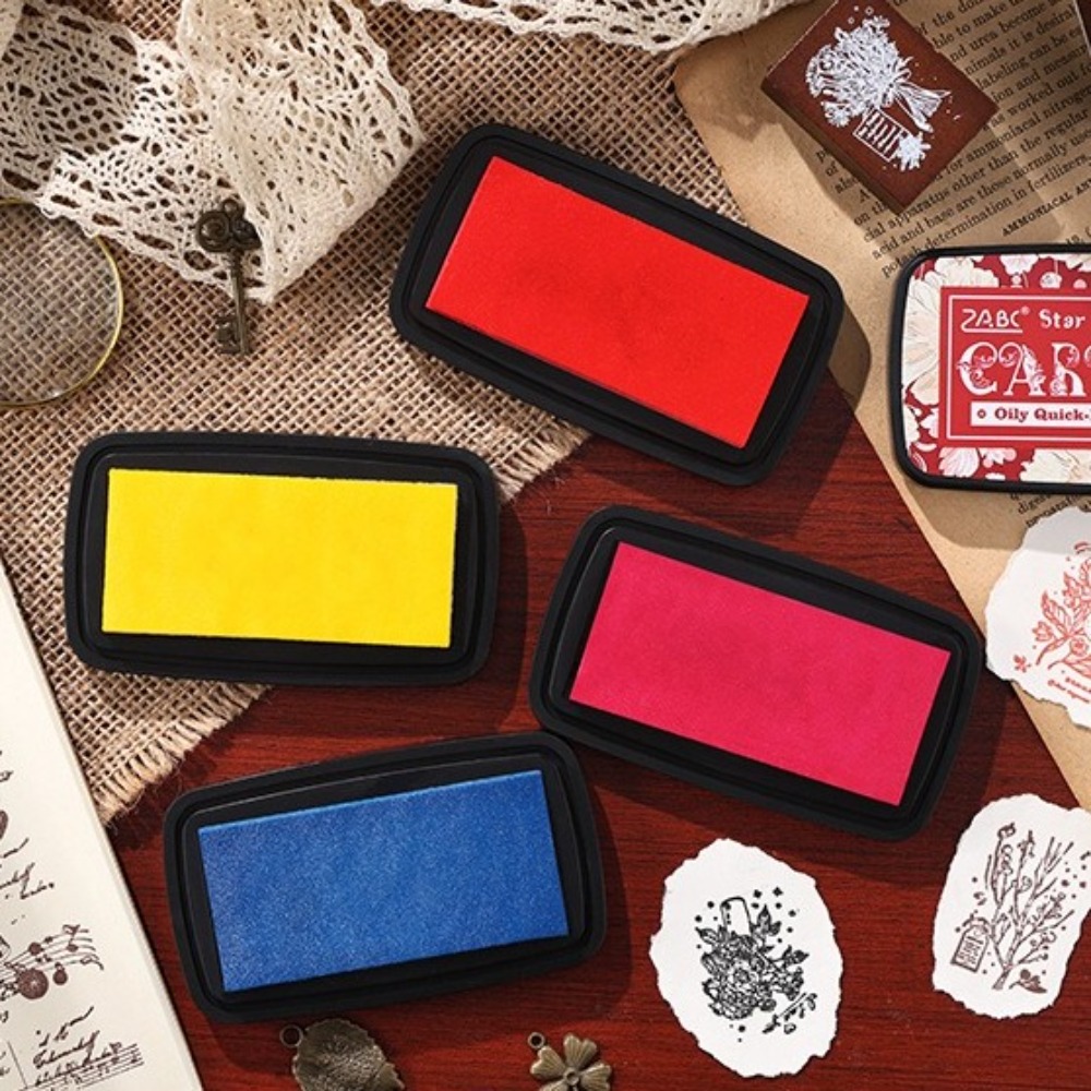 Nieuwe kleurrijke inktkussentj - Self Inking Stamp recensie en prijs