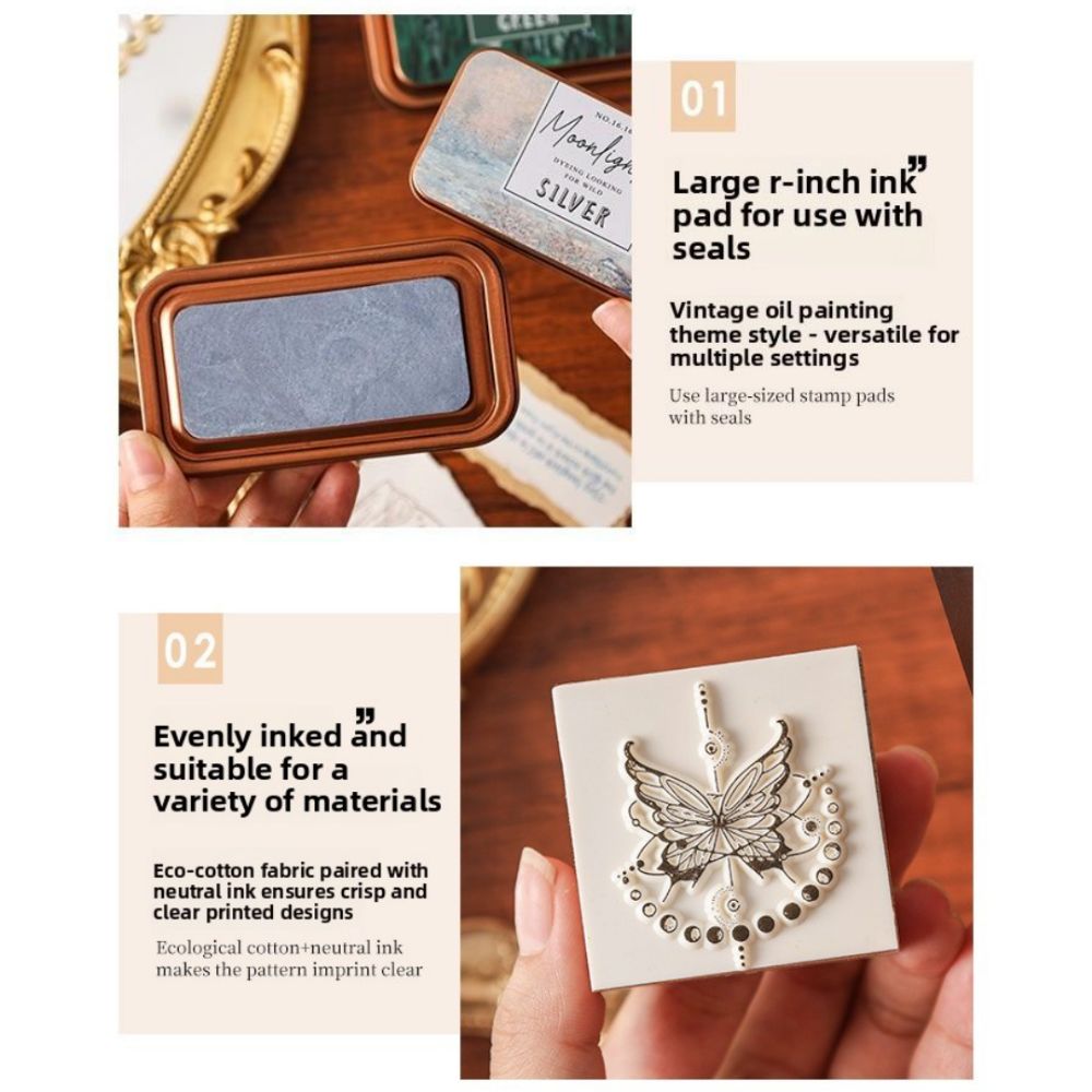 Nieuwe Kleurrijke Vintage Inkt - Self Inking Stamp recensie en prijs