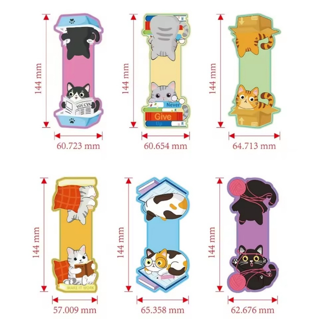 1set Creatieve Kat Patroon Mag - Bookmark Magnetic Clip recensie en prijs